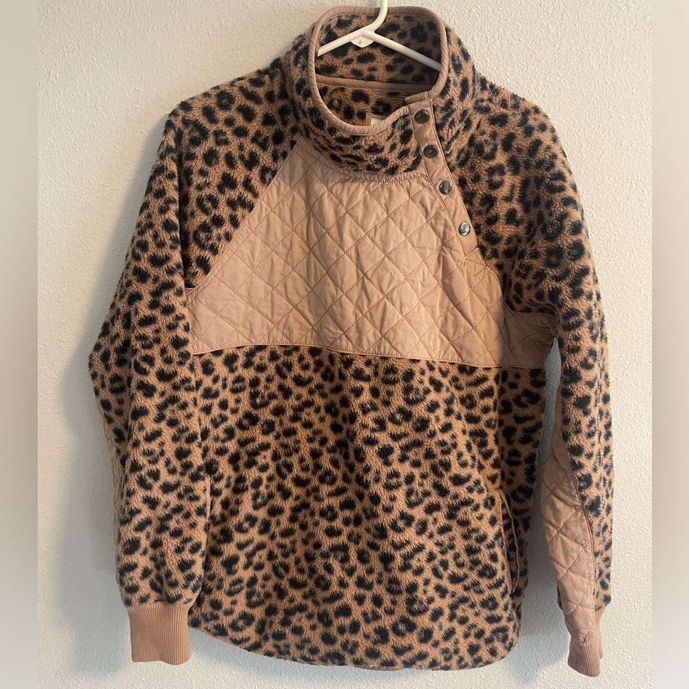 Abercrombie & Fitch Polar Fleece Pullover Women’s Size Large